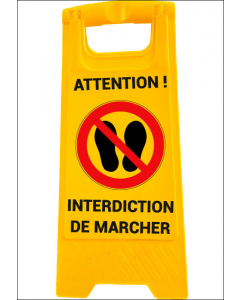 Chevalet Interdiction de marcher