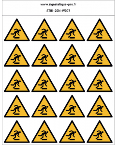 Panneau Trébuchement 20N