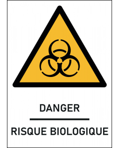 Panneau   Risque biologique 