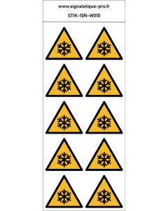 Panneau Basses températures, gel 10N