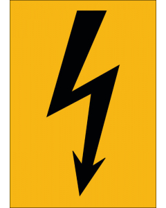  Pictogramme flèche danger électrique