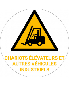 Panneau pictogramme Chariots élévateurs et autres véhicules industriels