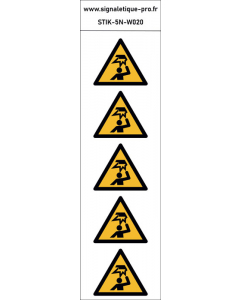 Panneau Obstacle en hauteur 5N