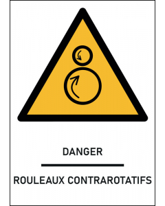 Panneau Rouleaux contrarotatifs 