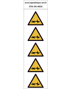 Panneau fil de fer barbelé-5N