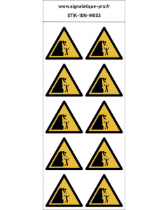 Panneau Bord-de-la-falaise-instable 10N 