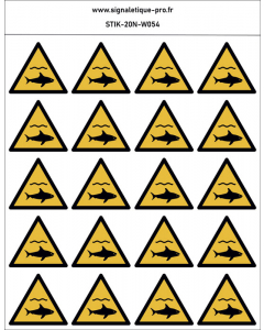 Panneau Requins 20N 