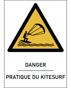 Panneau Pratique du kitesurf