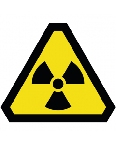 Danger matières radioactives ou radiations ionisantes
