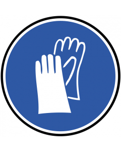 Protection obligatoire des mains (gants de protection) photoluminescent