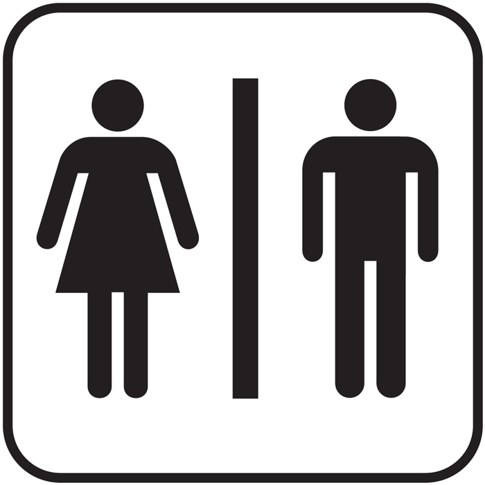 Panneaux De Toilettes Pour Hommes Et Femmes PNG , Pancarte, Signe