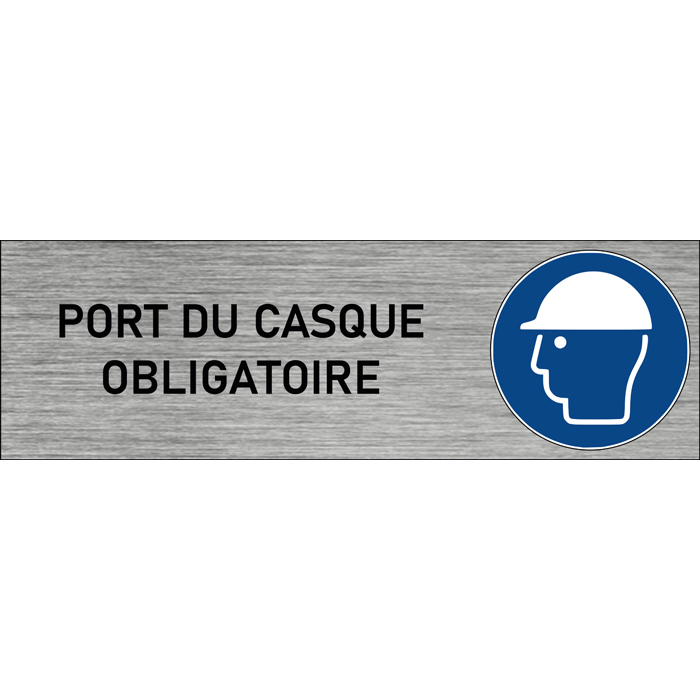 Marquage Au Sol Ultra Adhésif Port Casque Obligatoire