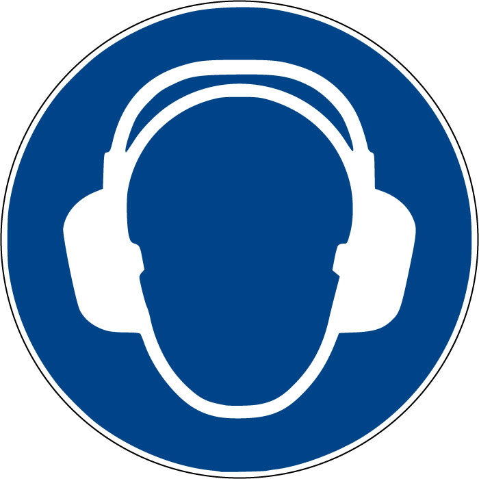 panneau de signalisation Protection auditive obligatoire
