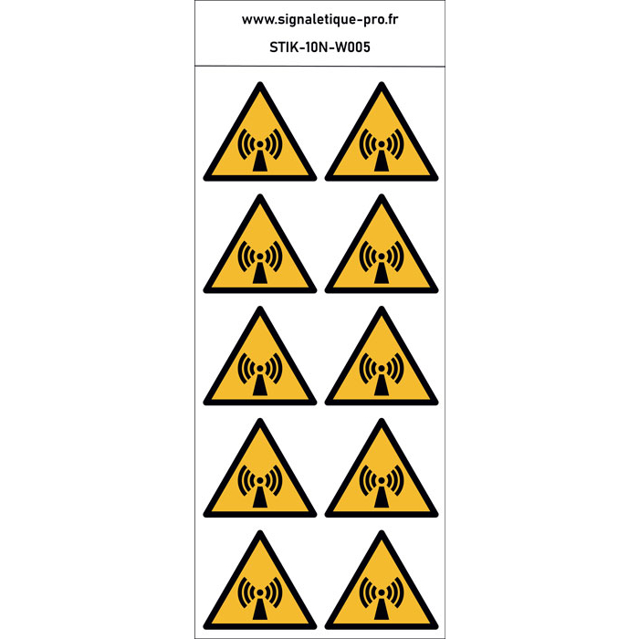 5 Autocollants Anti-rayonnement Pour Téléphone Portable 5G Protection