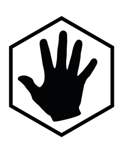 Pictogramme Passage interdit