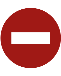 Pictogramme Passage Interdit