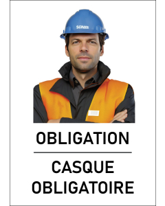 Pictogramme Casque de Protection