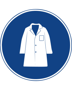 pictogramme port de blouse jetable