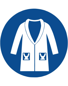 Pictogramme epi blouse de protection obligatoire Pictogramme EPI Produits Signaletique