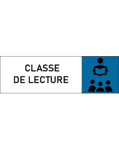 Plaque de porte classique Ascenseur