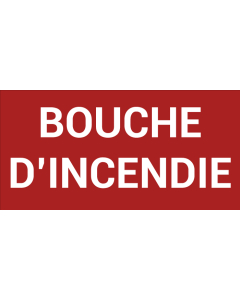 Pictogramme BOUCHE D’INCENDIE