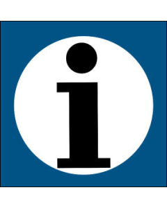 Panneau point informations