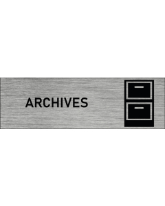 Plaque de porte Archives