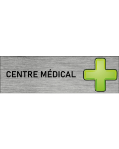 Plaque de porte Centre médical