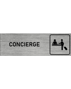 Plaque de porte Concierge