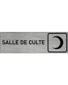 Plaque de porte Salle de culte