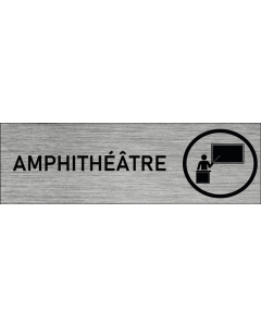 Plaque de porte Amphithéâtre