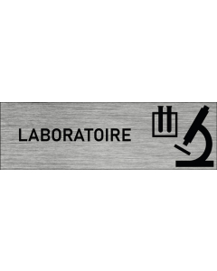 Plaque de porte Laboratoire