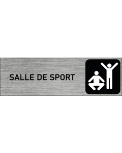 Plaque de porte Salle de sport