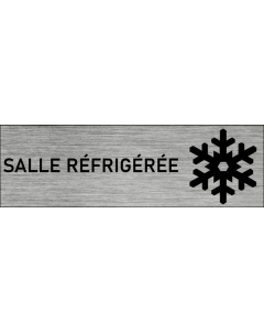 Plaque de porte Salle réfrigérée