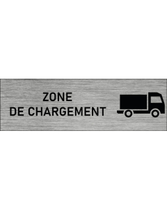 Plaque de porte Zone de chargement