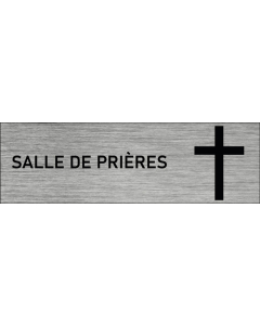 Plaque de porte Salle de prières