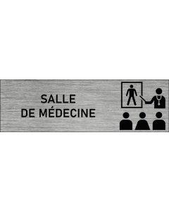 Plaque de porte Salle de médecine