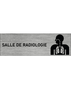 Plaque de porte Salle de radiologie