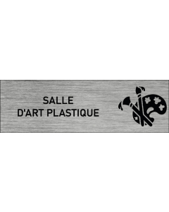 Plaque de porte Salle d'art plastique