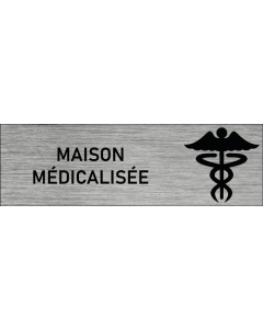 Plaque de porte Maison médicalisée