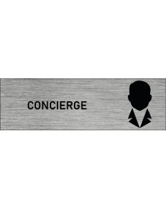 Plaque de porte Concierge 2