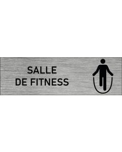 Plaque de porte Salle de fitness
