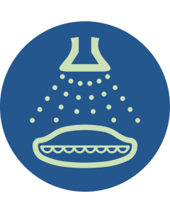 Panneau de Démarrer le gicleur d'eau pour le bateau de sauvetage photoluminescent