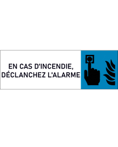 Plaque de porte classique Extincteur
