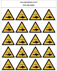 Panneau Requins 20N 