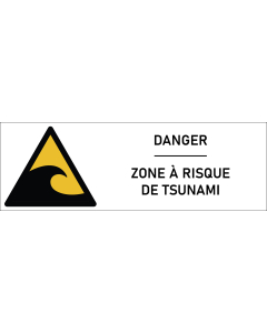 Signalétique danger courants forts