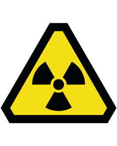 Danger matières radioactives ou radiations ionisantes
