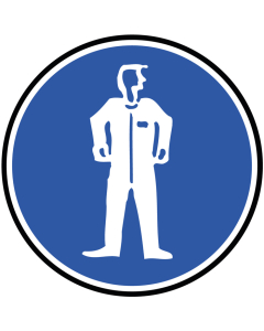 Protection obligatoire du corps (vêtement de protection) 