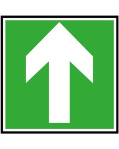Pictogramme Sortie de secours vers le haut