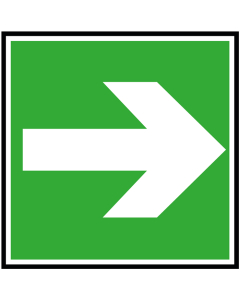 Pictogramme Sortie de secours vers la droite